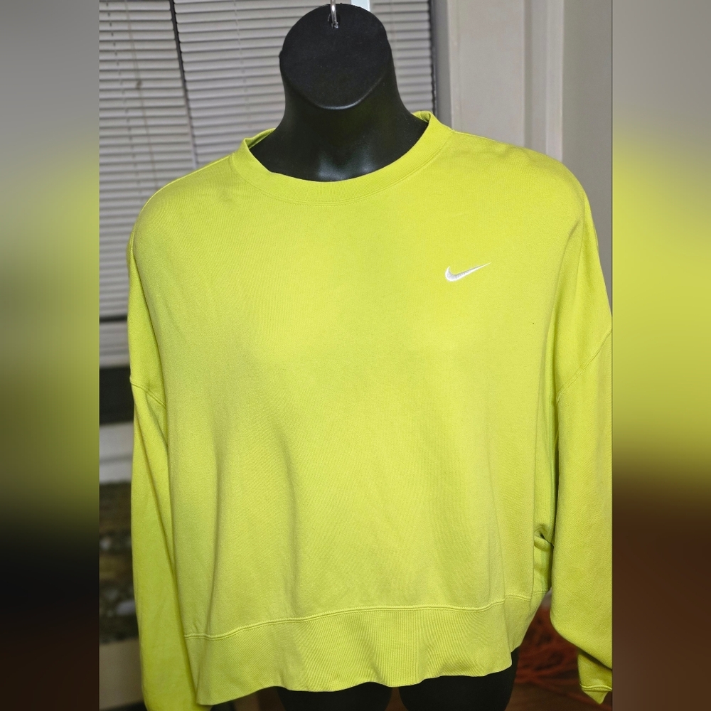 Nike Lime Green Sweatshirt